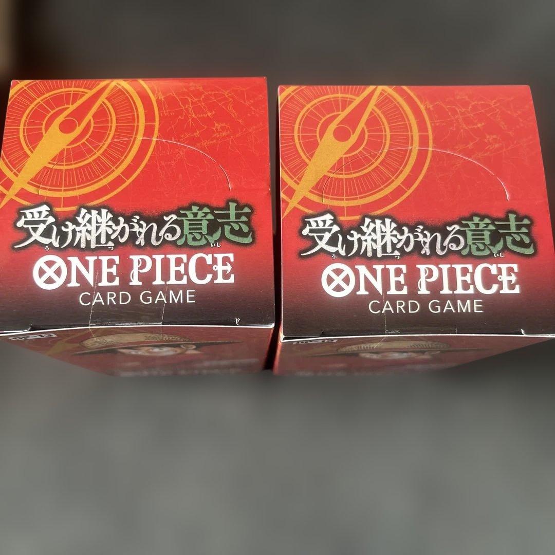 ワンピースカードゲーム 受け継がれる意志　2BOX テープあり