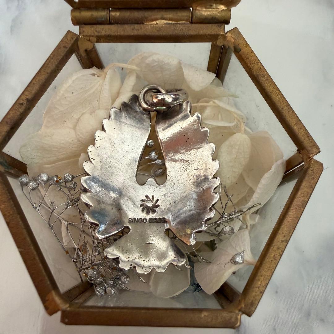 ビンゴブラザーズ イーグル ネックレス トップ シルバー ペンダント ターコイズ