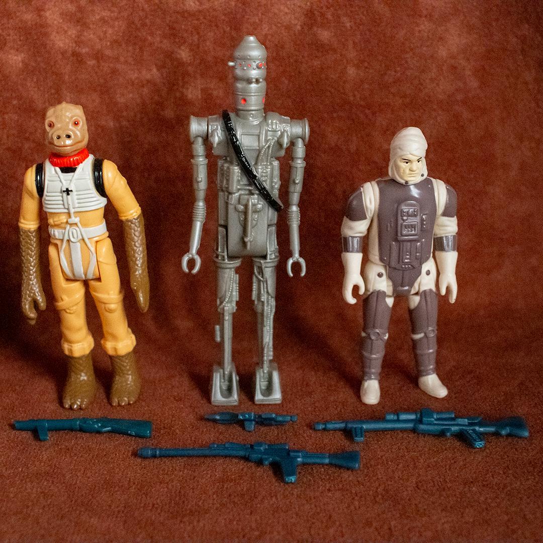 波*エ様 Hasbro RETRO　賞金稼ぎ6体セット　ボバ・フェットほか