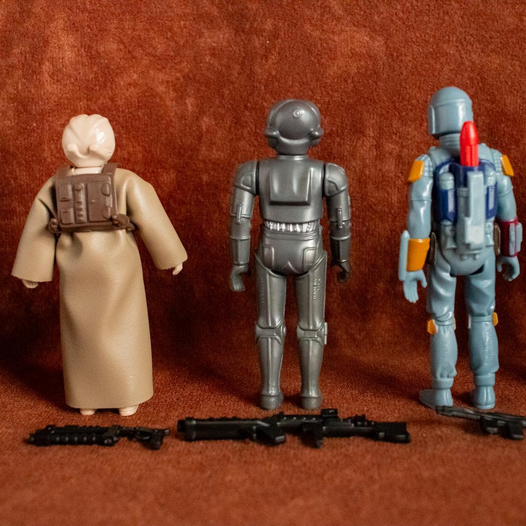 波*エ様 Hasbro RETRO　賞金稼ぎ6体セット　ボバ・フェットほか