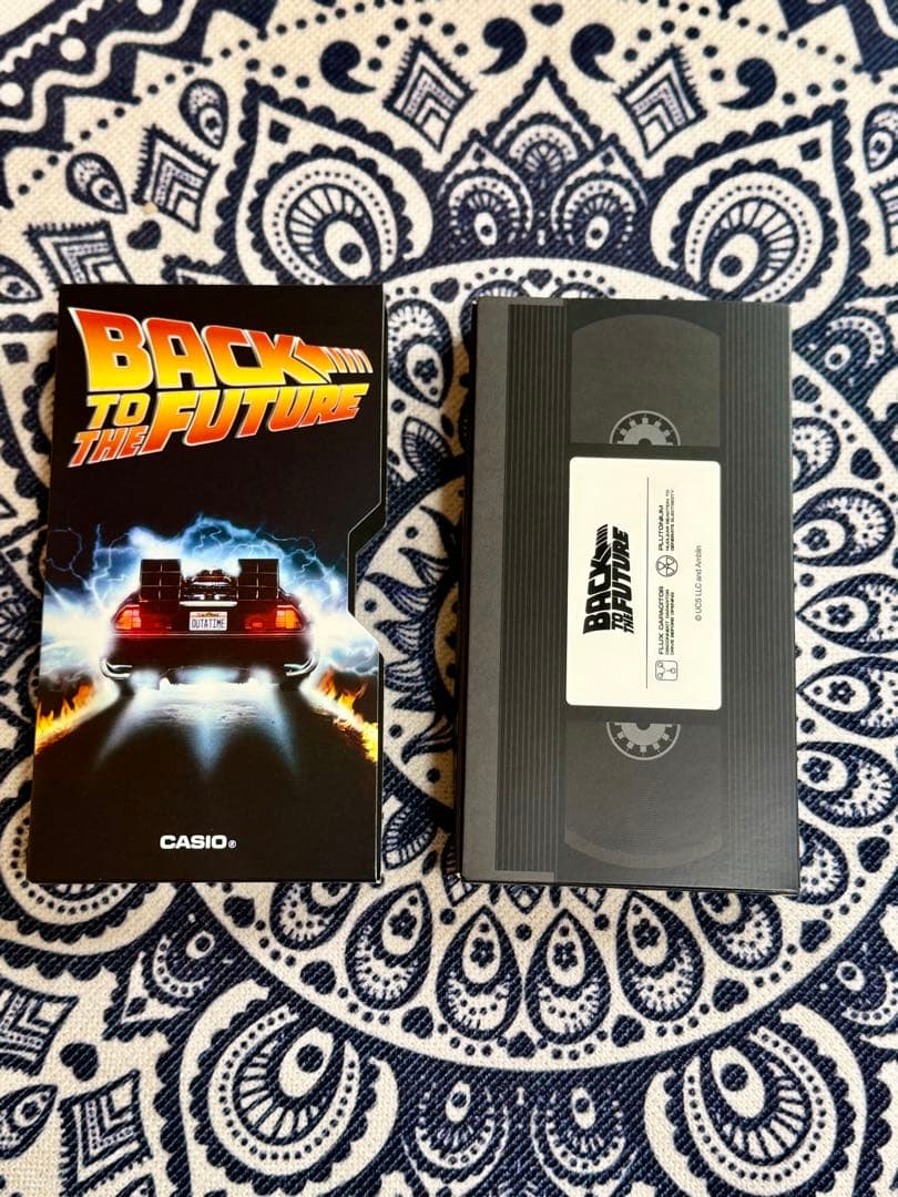 CASIO バック・トゥ・ザ・フューチャー時計 CA-500WEBF-1AJR