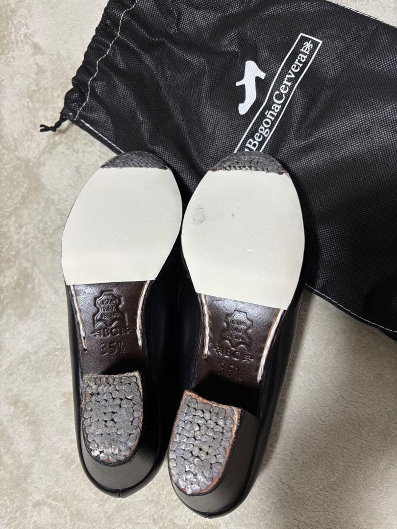 ベゴーニャ　セルベラ　フラメンコシューズ 黒