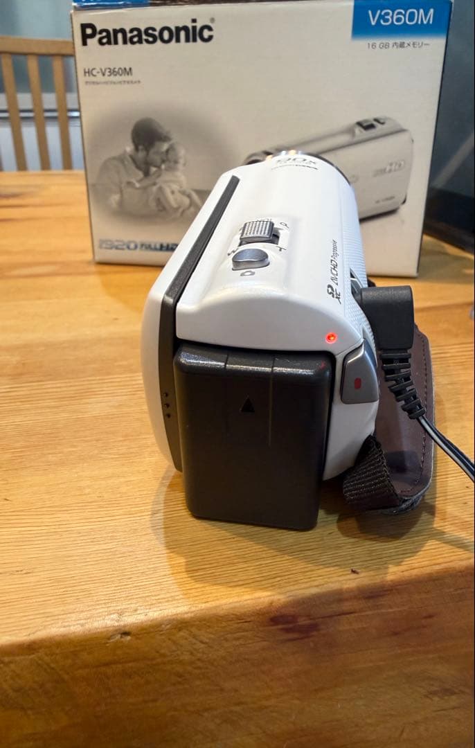 PanasonicデジタルハイビジョンビデオカメラHC-V360 Mホワイト