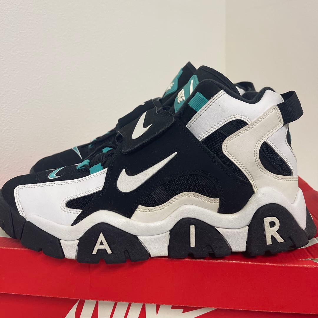 NIKE AIR BARRAGE MID ブラック/ホワイト/ティール