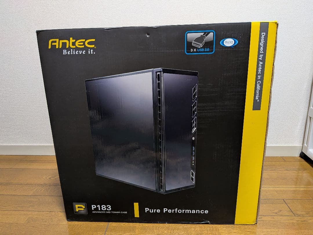 Antec P183 PCケース PC一式 SSD除くOSなし