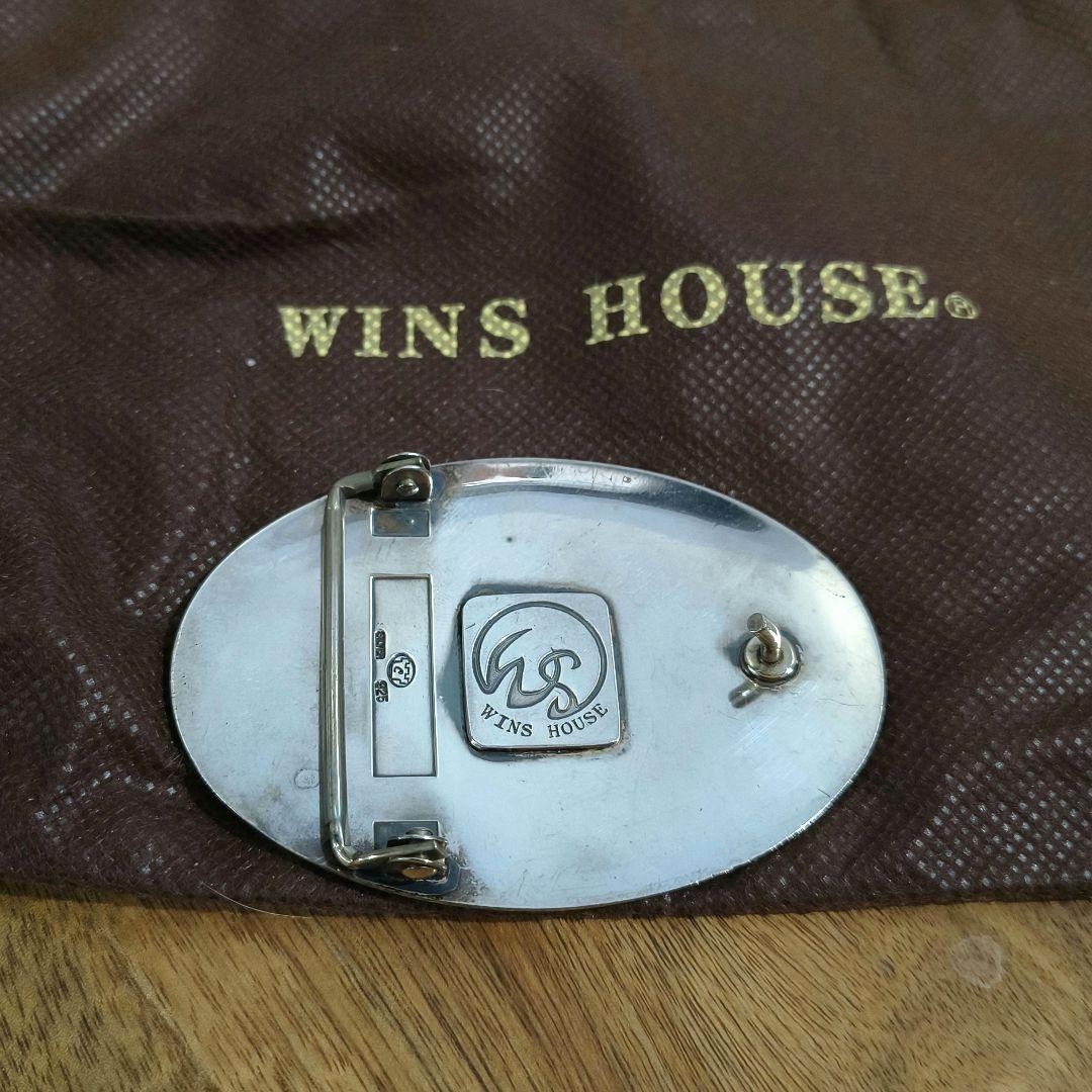 SILVER925★WINS HOUSES★シルバー925バックル★80.8g