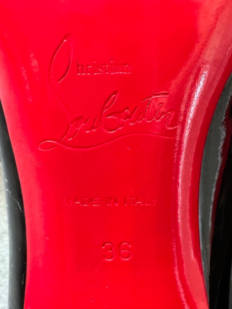 再々値下げ！美品クリスチャンルブタン ハイヒール