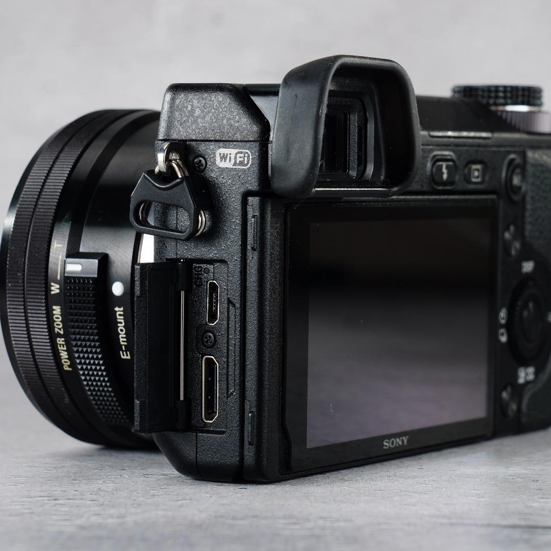 SONY NEX-6L完動品◆3088回◆64GB付◆即戦力フルセット