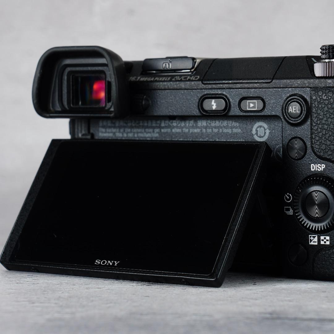 SONY NEX-6L完動品◆3088回◆64GB付◆即戦力フルセット