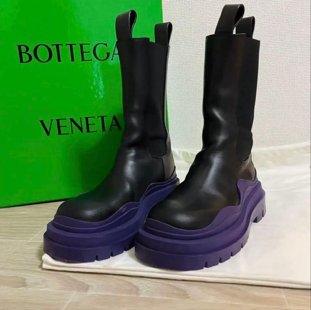【今月末まで】BOTTEGA VENETA Tire チェルシーブーツ 24cm