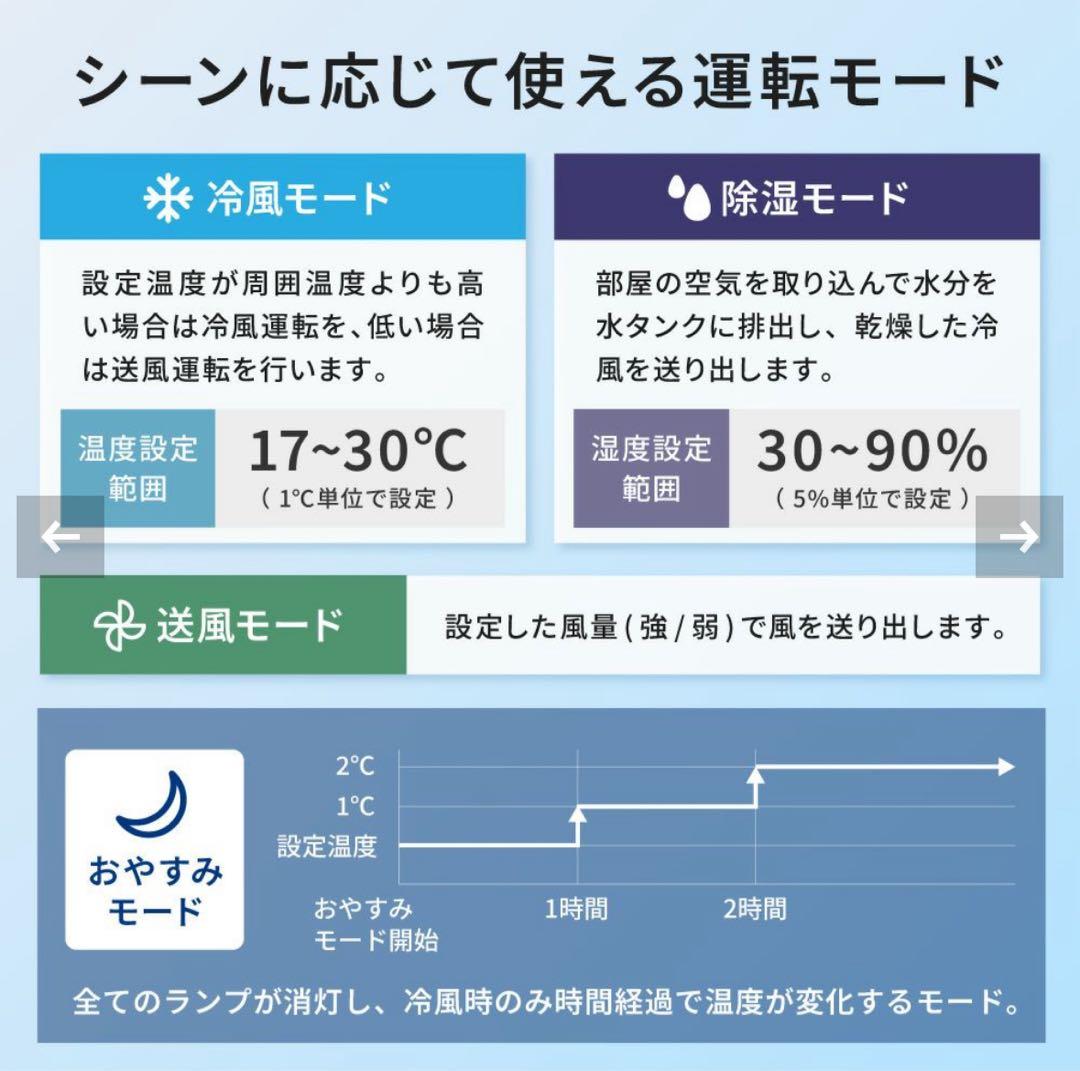 THREEUP DL-Y2502 ハイブリッド式 排熱レス スポットエアクーラー