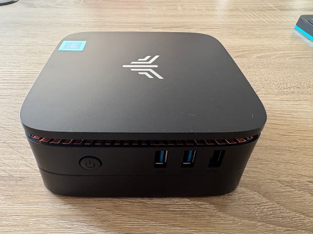 ミニPC NiPoGi AK1PLUS ロジクール、キーボード・マウス付