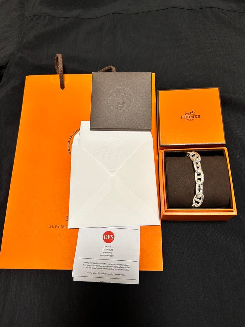 モンさま専用【新品未使用】HERMES エルメス シェーヌダンクル GM 14駒