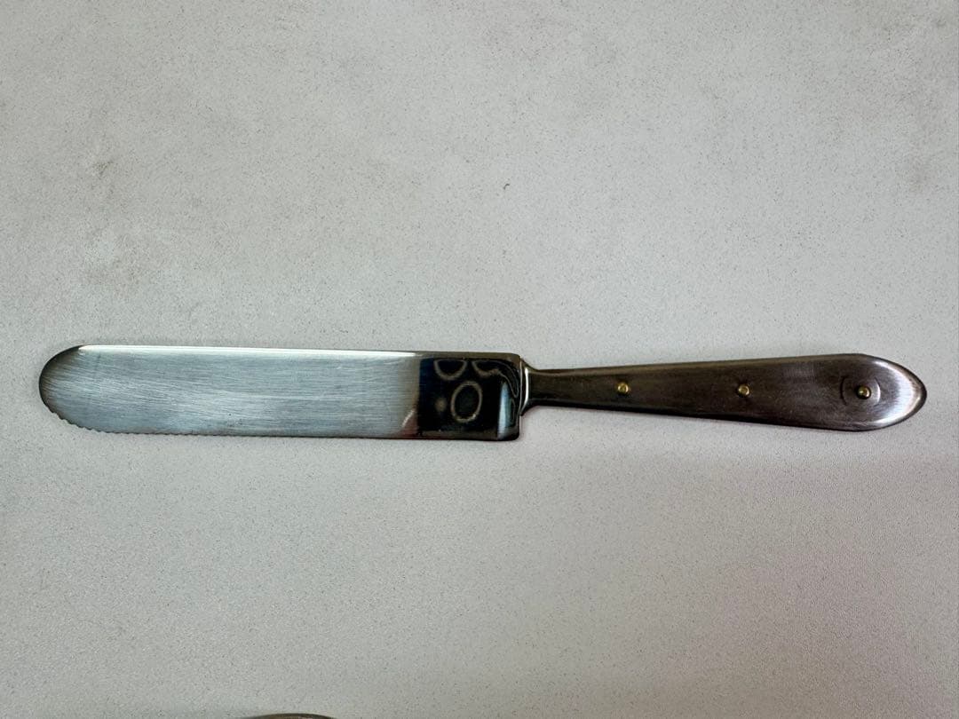 【新品】竹俣勇壱①ステンレス フォーク　ナイフ　スプーン各1本