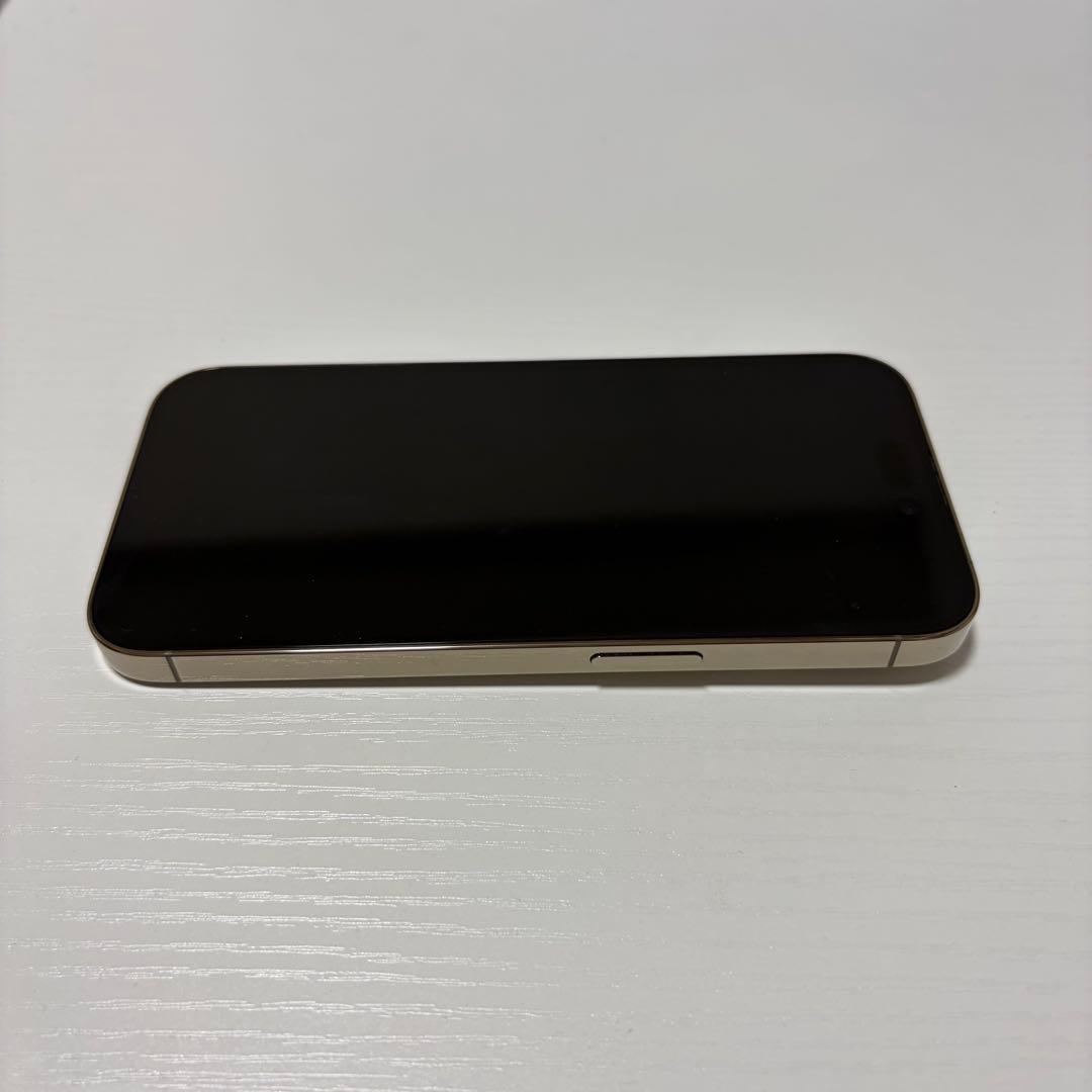 [超美品]iPhone 14 Pro 128GBゴールド(充電コード&箱付き)