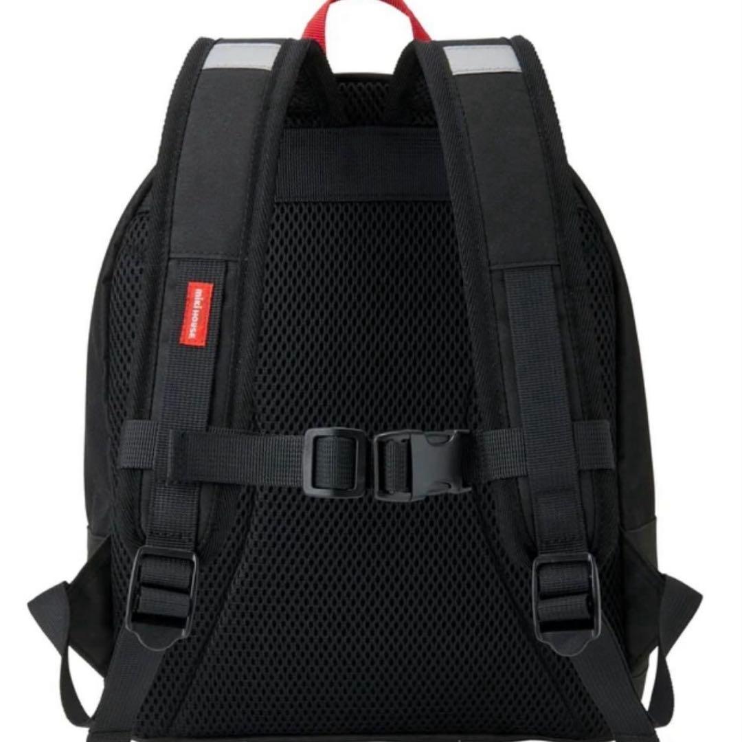 ミキハウス　ロゴリュック　Sサイズ(8リットル)ブラック