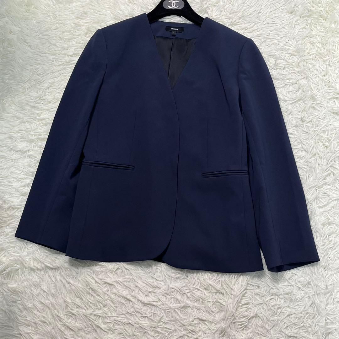 【美品】大きいサイズ　Theory　Admiral Crepe　芸能人着用