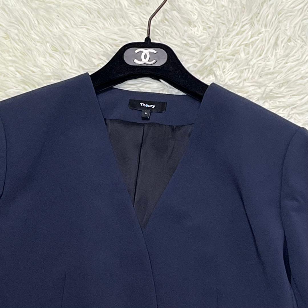 【美品】大きいサイズ　Theory　Admiral Crepe　芸能人着用