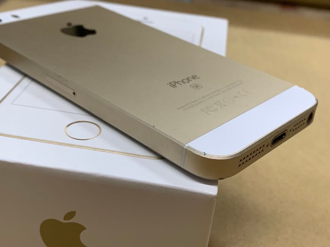 ☆美品☆ iPhone SE（第1世代） ゴールド 34G