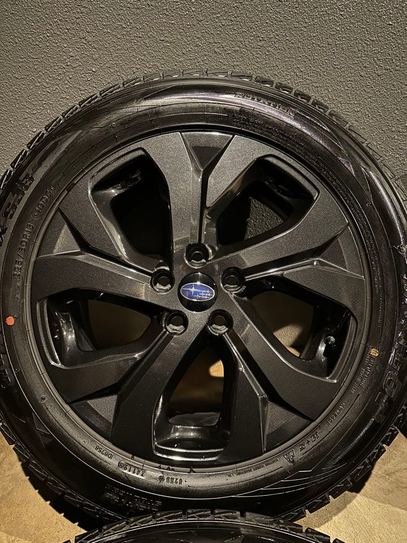 アウトバックBT5純正ホイール付スタッドレスタイヤ4本セット【12/31まで】