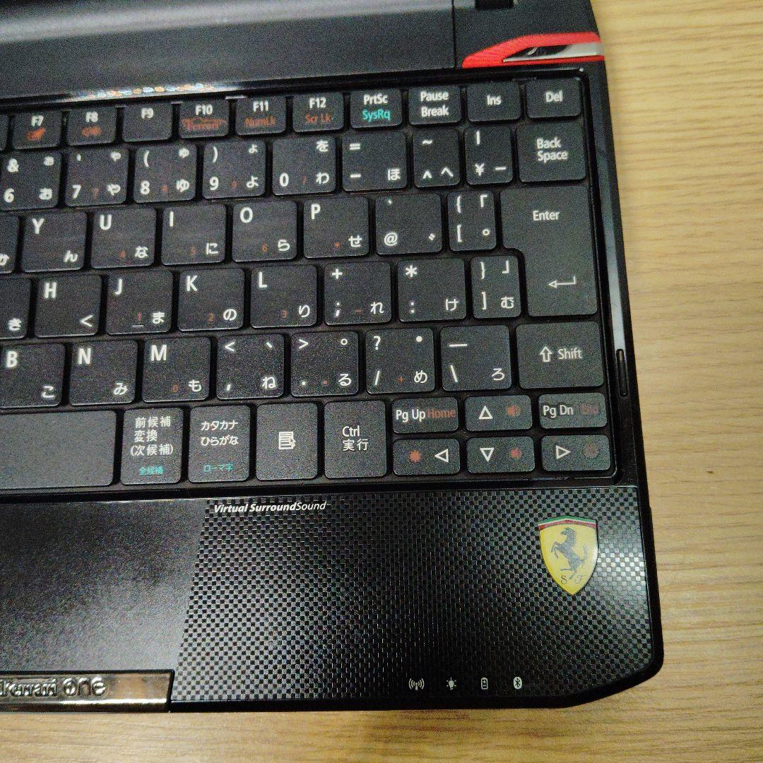 値下げ　acerフェラーリ公認ノートパソコン