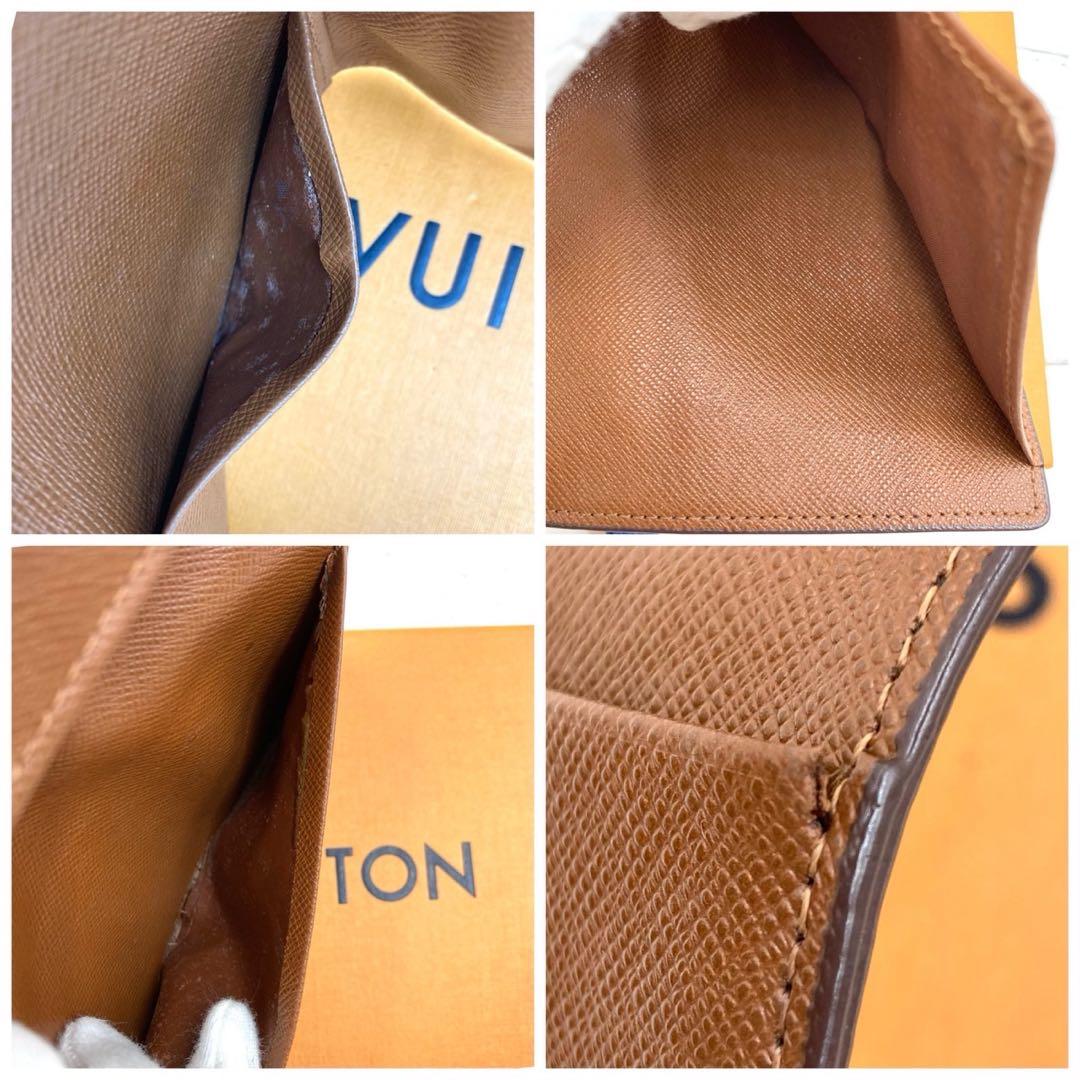 外美品 ルイヴィトン パスポートケース モノグラム クーヴェルテュールパスポール