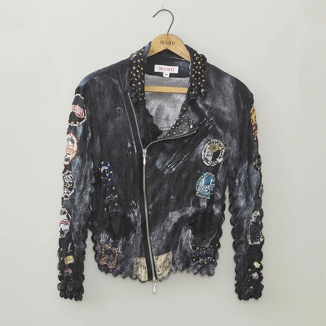 MASU 22SS ポップコーン スパイキー ライダース 48