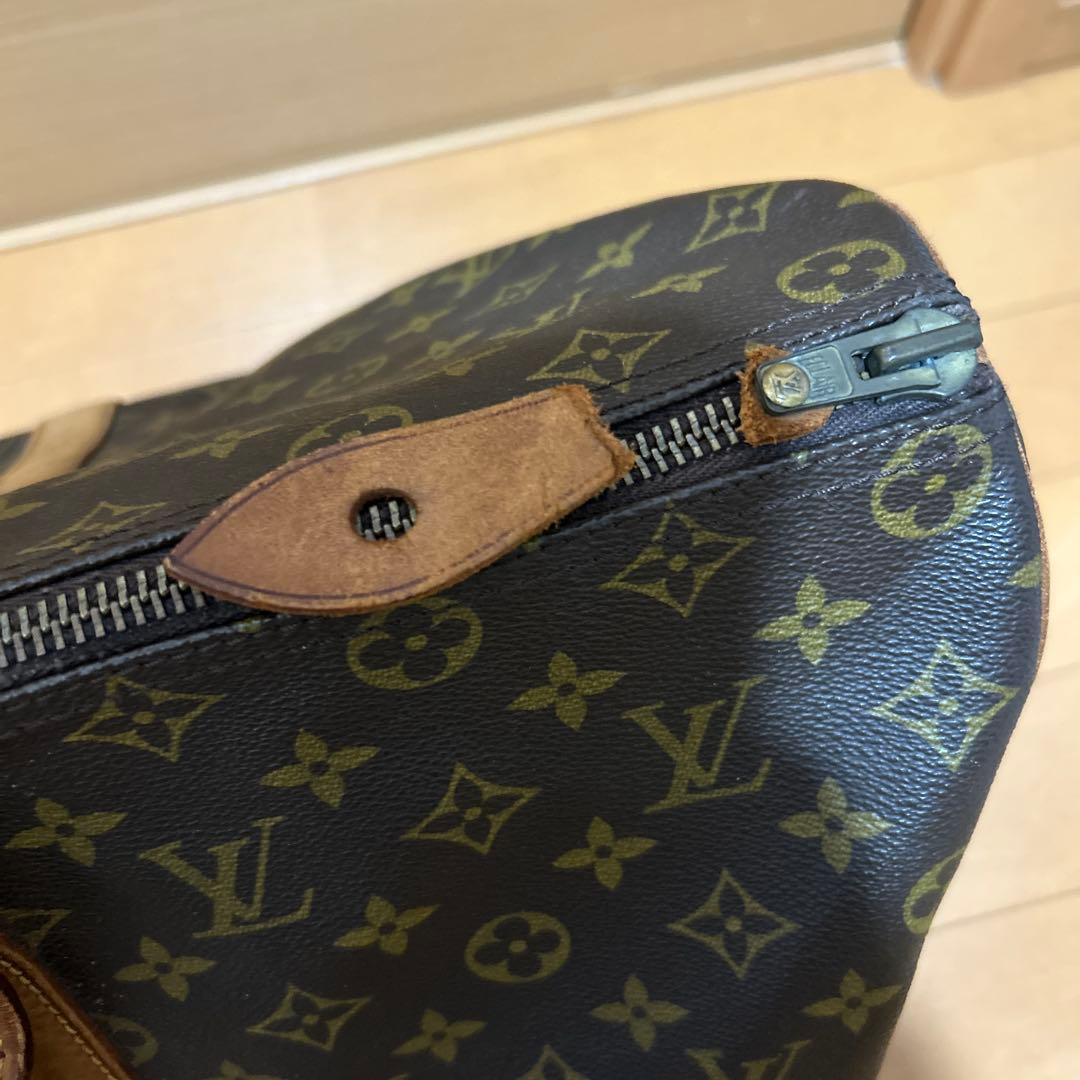 ルイヴィトン ボストンバッグ モノグラム キーポルバンドリエールブラウン