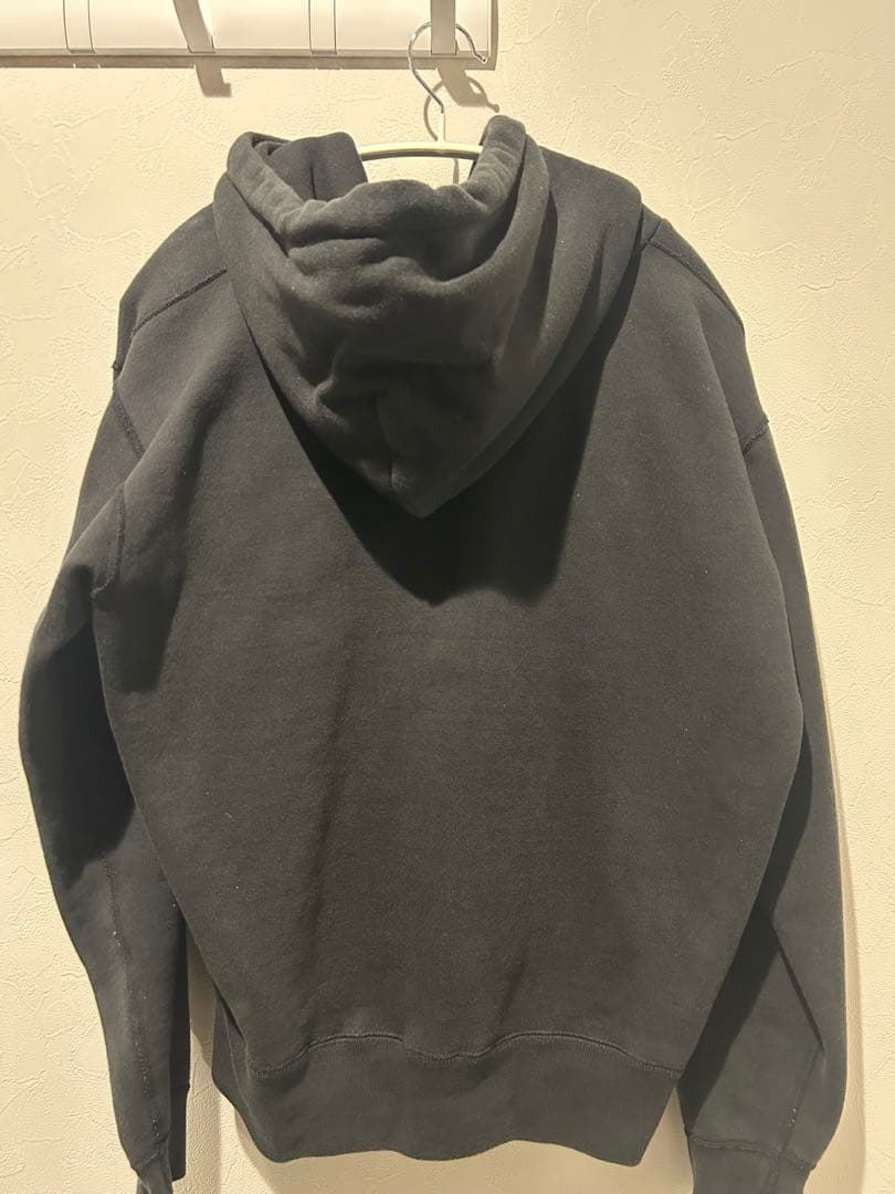 FR2 smokingkills アートプリント黒パーカー