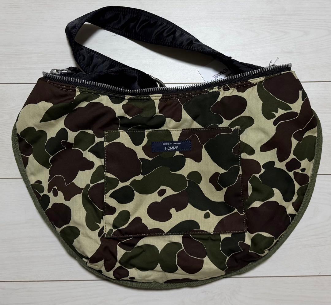 2025AW コムデギャルソンオム コットンナイロン　ツイルショルダーバッグ