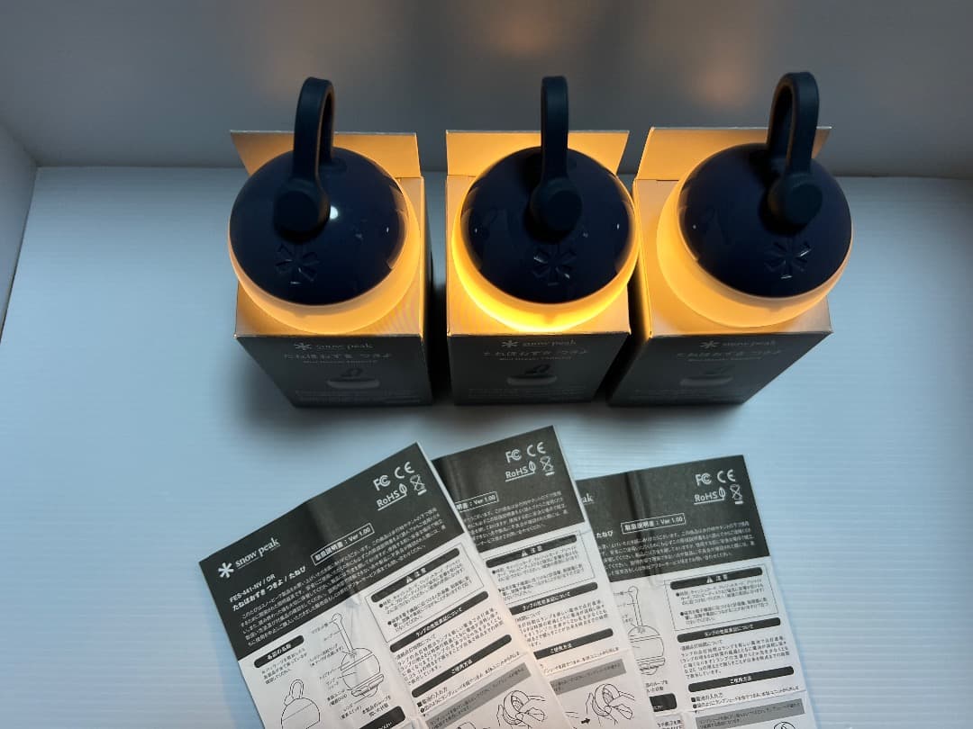 【美品】スノーピークたねほおづき　つきよ　雪峰祭限定　３個セット