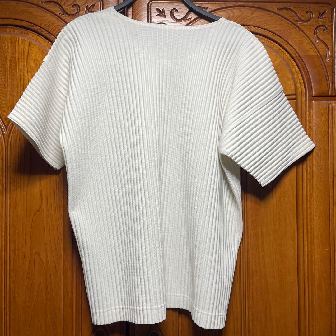 hommeplisse イッセイミヤケ　オムプリッセ　半袖トップス　サイズ2