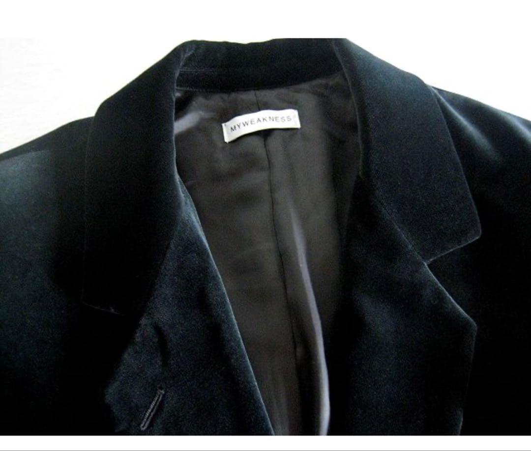 MY WEAKNESS マイウィークネス Velvet Jacket ジャケット