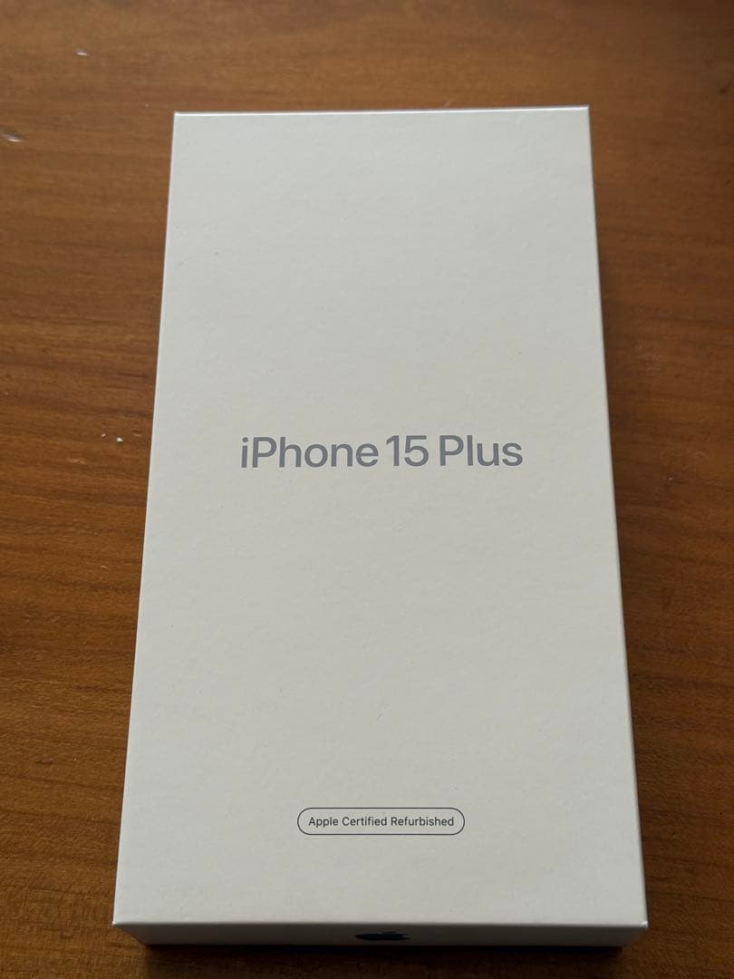 【完全未使用品　即日発送】iPhone 15 Plus Apple整備済み品