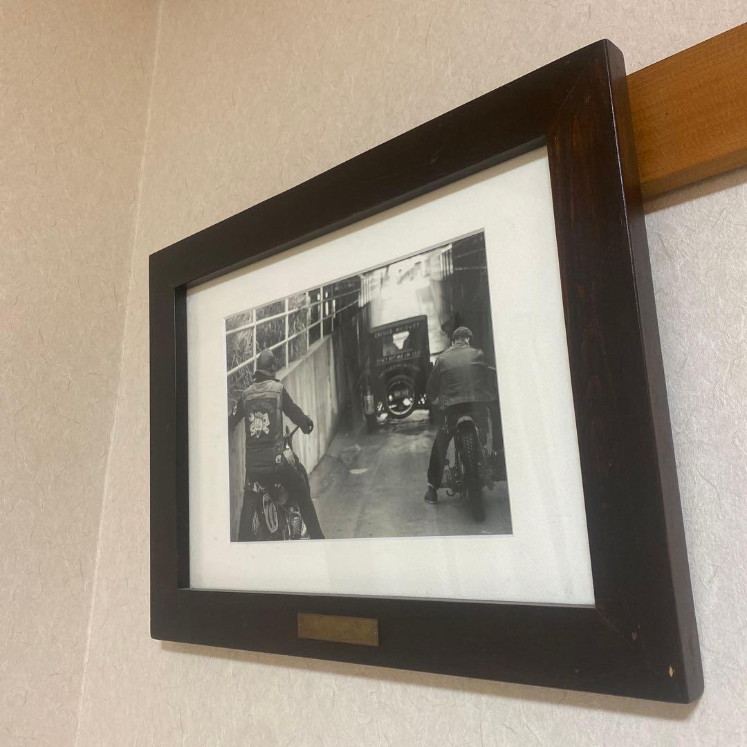 グラッドハンド アートフレーム　写真額装付き