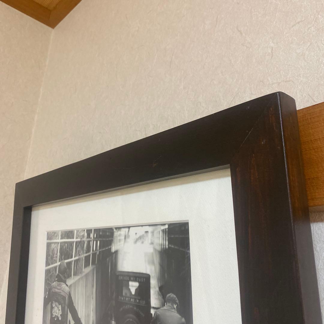 グラッドハンド アートフレーム　写真額装付き