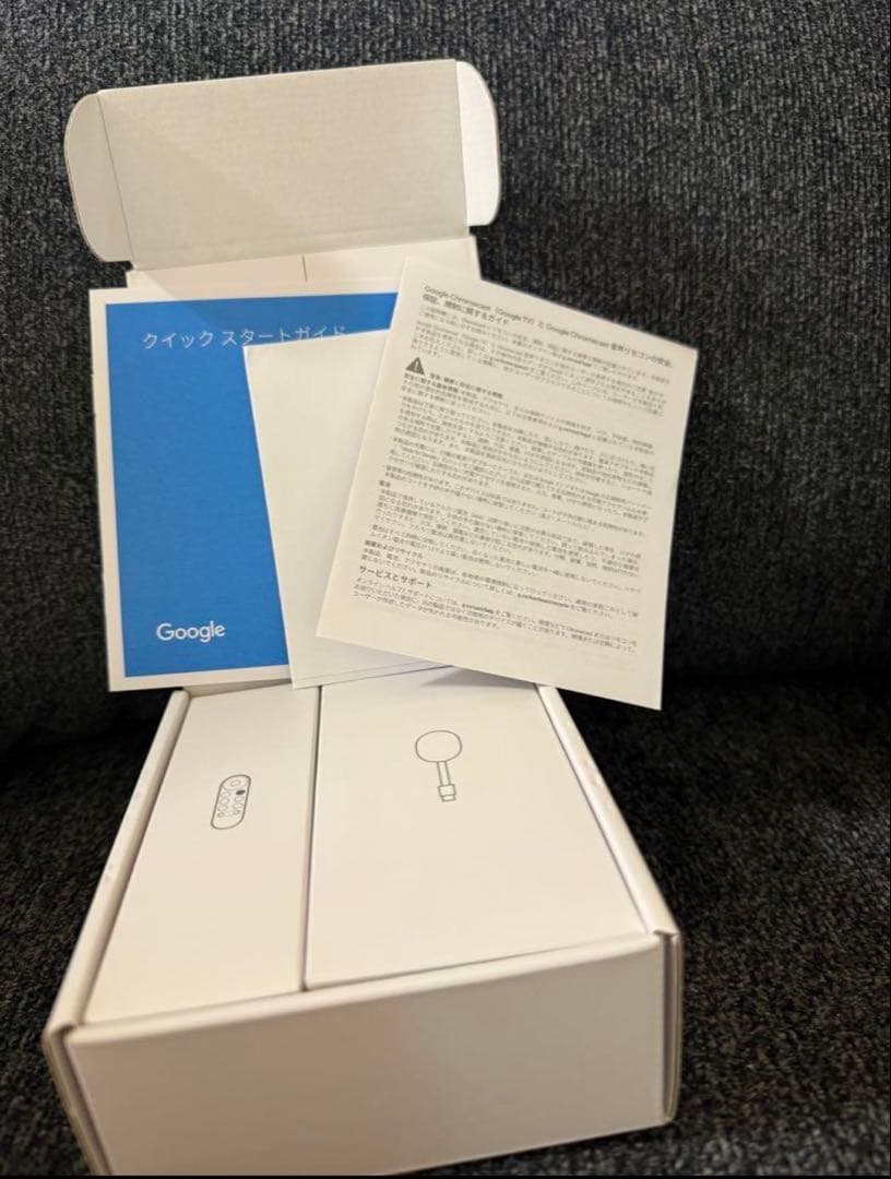 Chromecast with Google TV(4K対応）