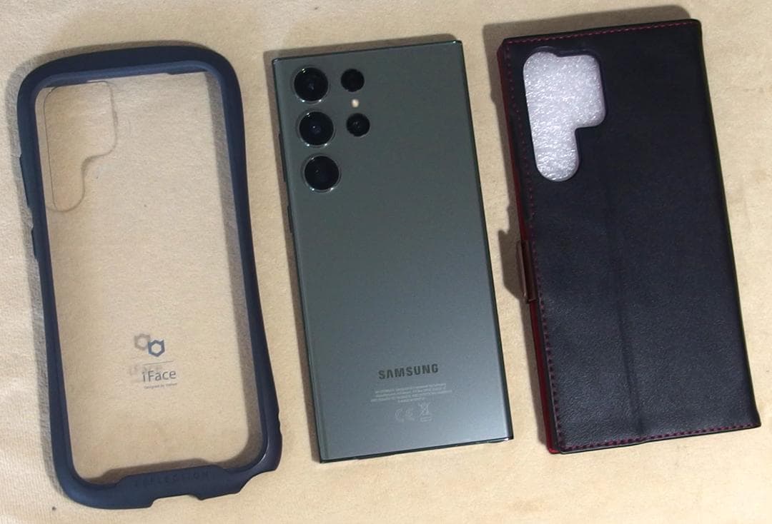 Galaxy S23 Ultra Dual SIM Free ケース付 美品