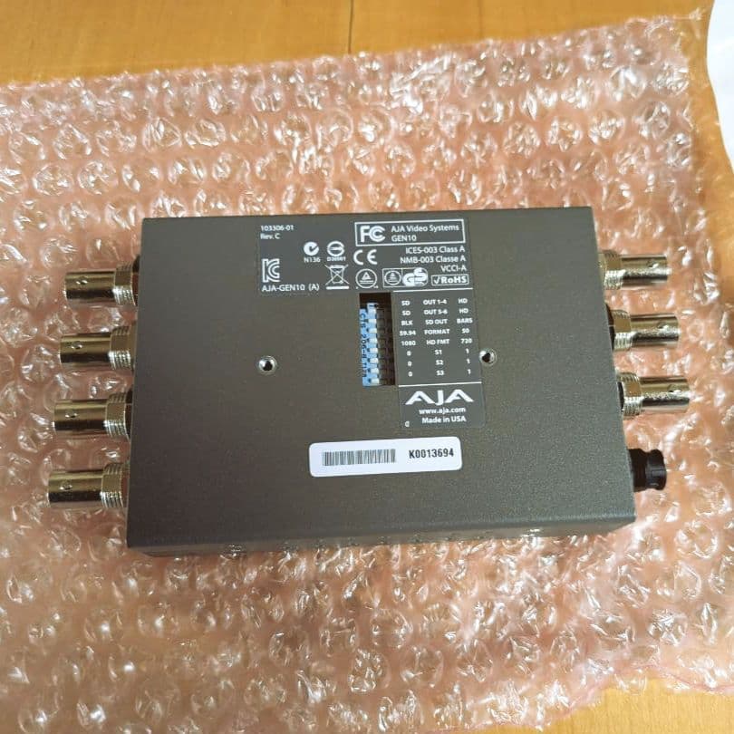 【未使用】放送・業務用/AJA/GBM10 HD/SDシンクジェネレーター