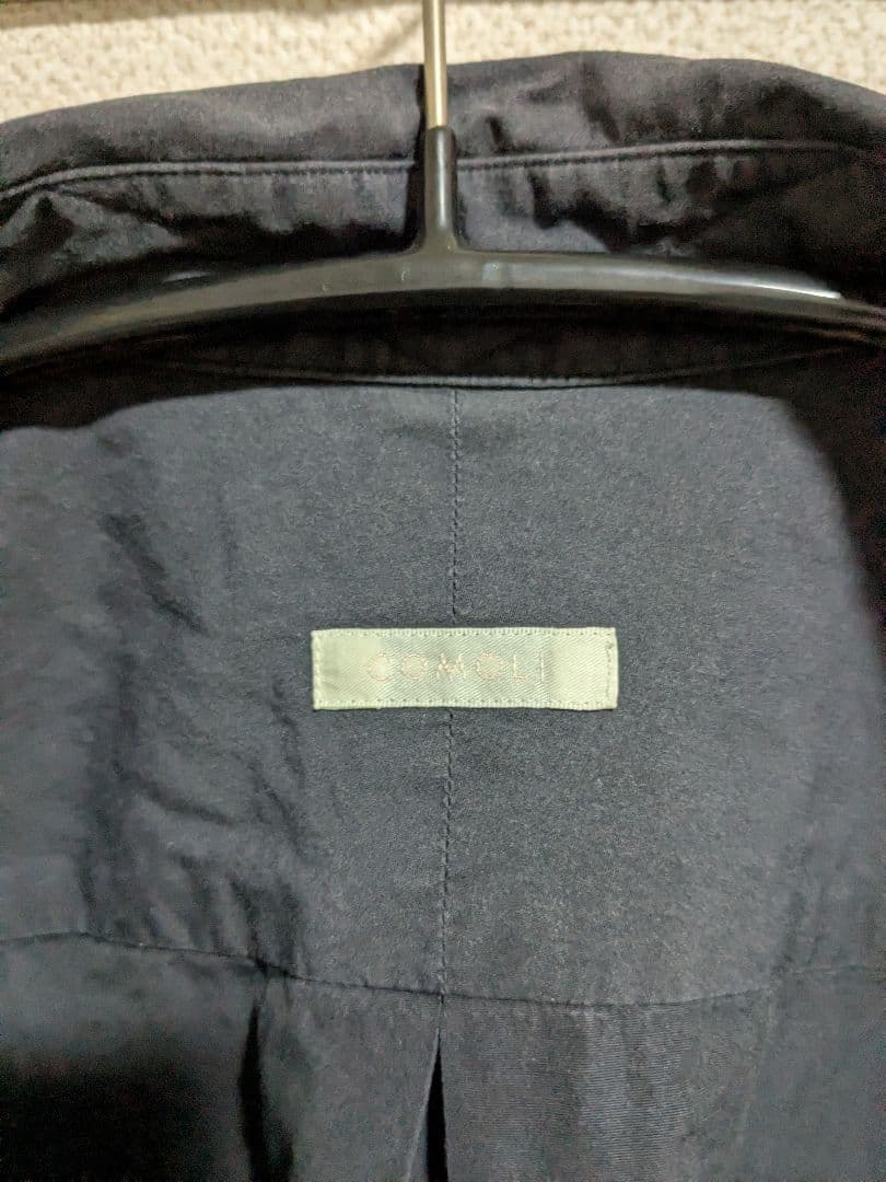 COMOLI コモリシャツ ネイビー サイズ1 2022年1月購入