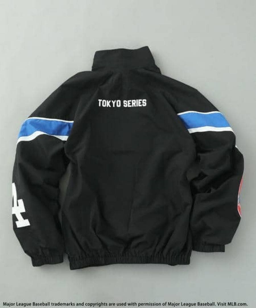 明日迄値下げ　MLB TOKYO SERIES 2025 配色ナイロンジャケット