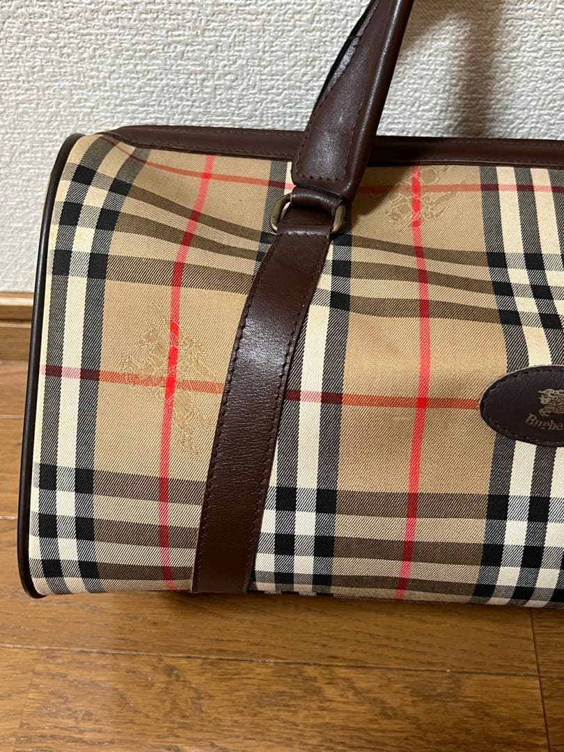 期間限定　美品　バーバリー　BURBERRYS　ミニバストンバッグ　ノバチェック