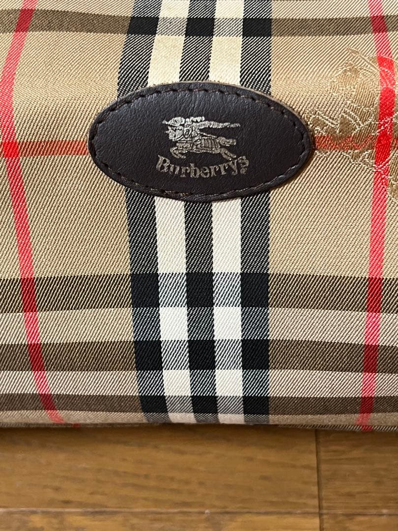 期間限定　美品　バーバリー　BURBERRYS　ミニバストンバッグ　ノバチェック