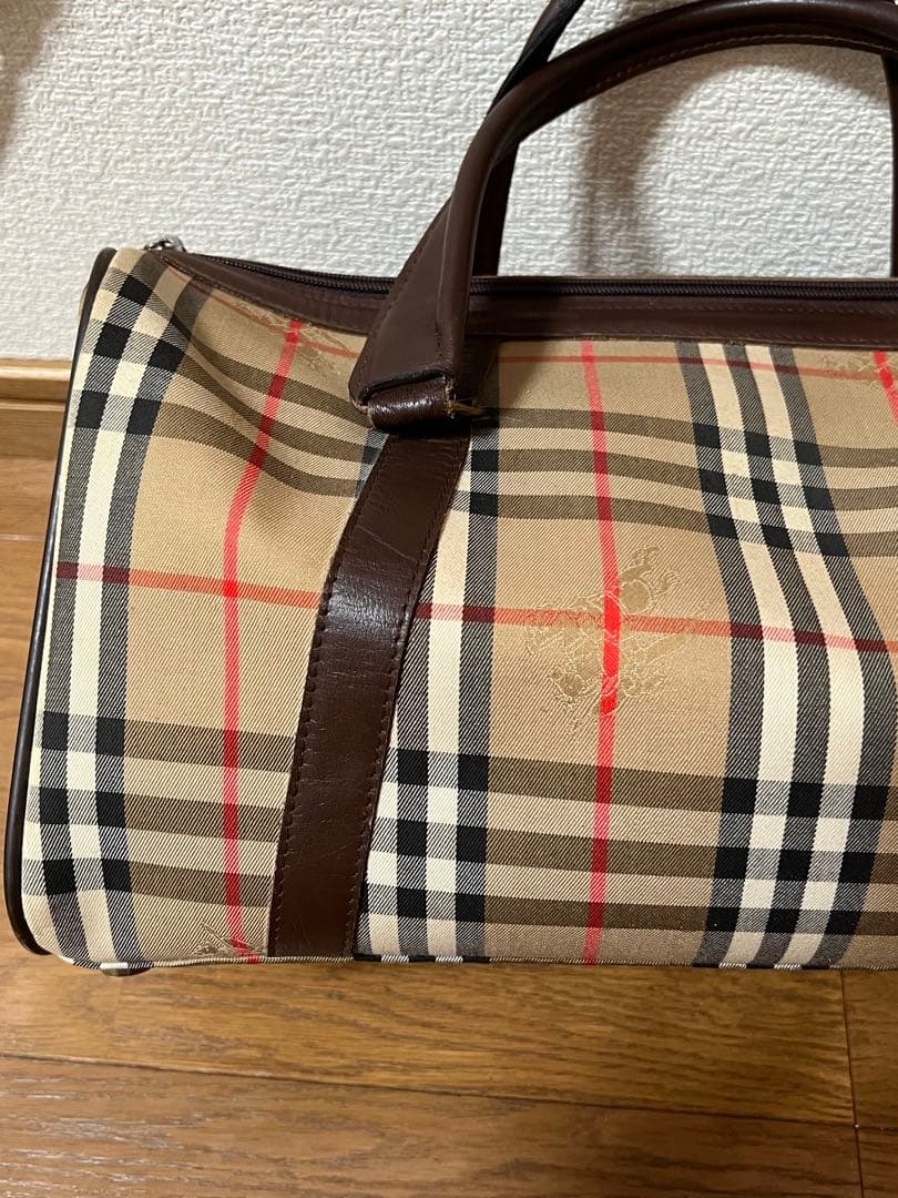 期間限定　美品　バーバリー　BURBERRYS　ミニバストンバッグ　ノバチェック
