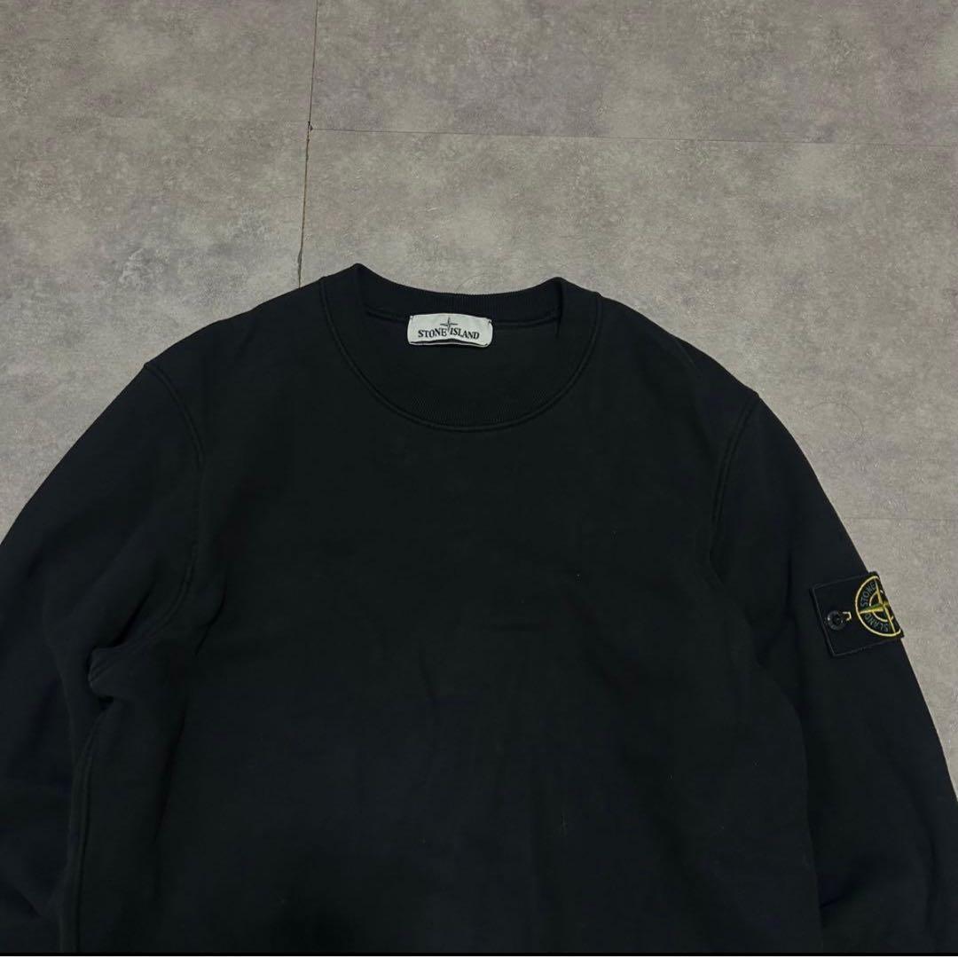【即完S❗️】美品STONE  スウェットトレーナー ブラック
