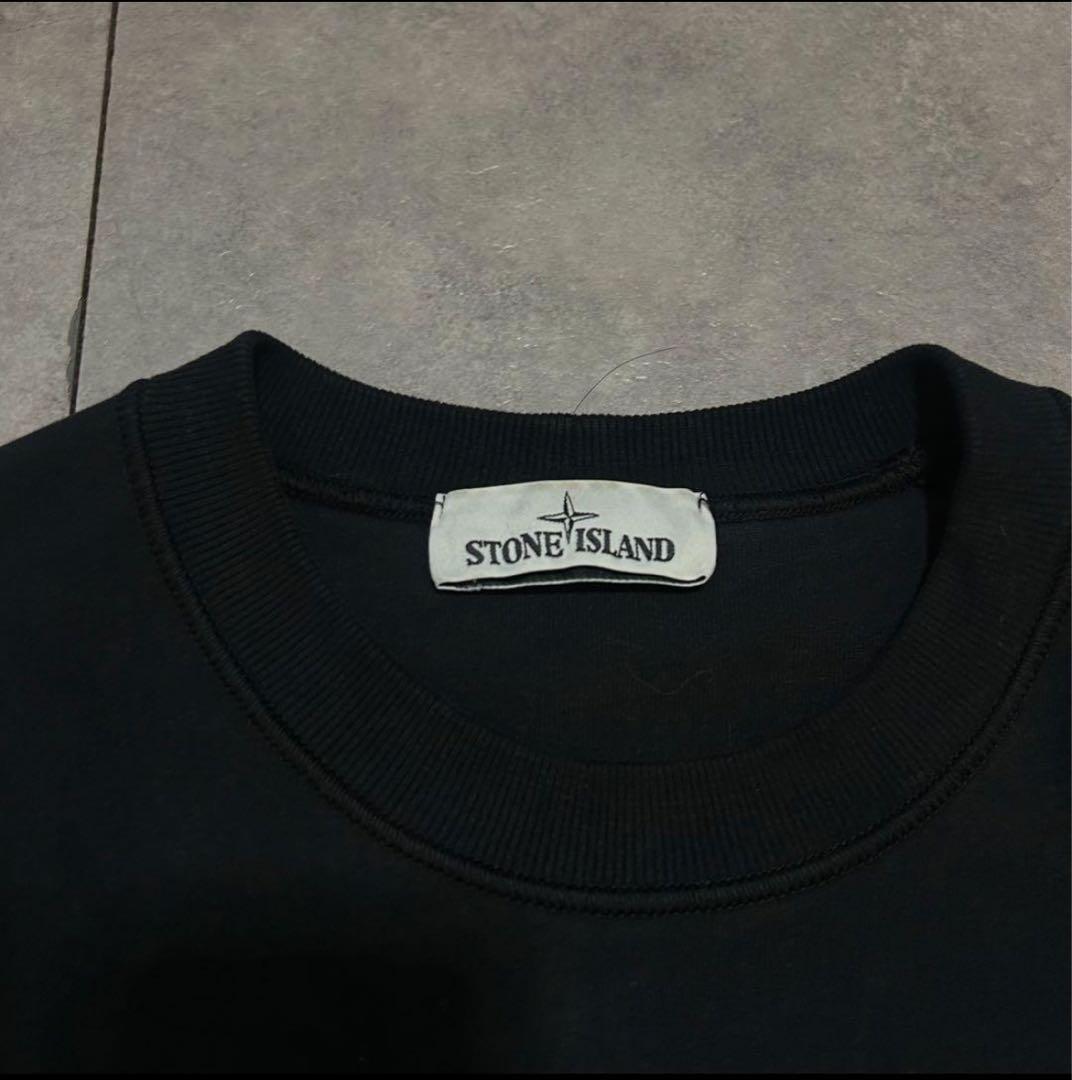 【即完S❗️】美品STONE  スウェットトレーナー ブラック