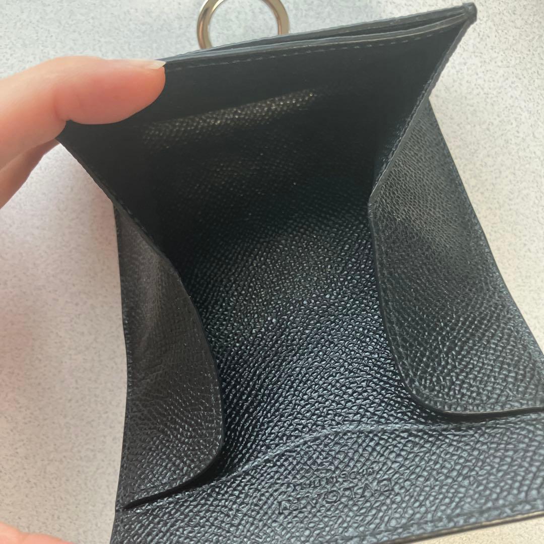 ブルガリBVLGARIブラックレザー ケース