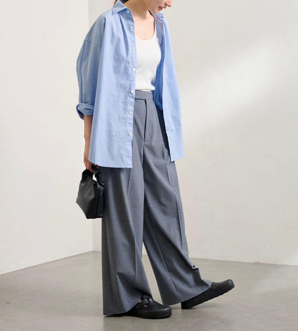 フレームワーク　コットンレギュラーシャツ