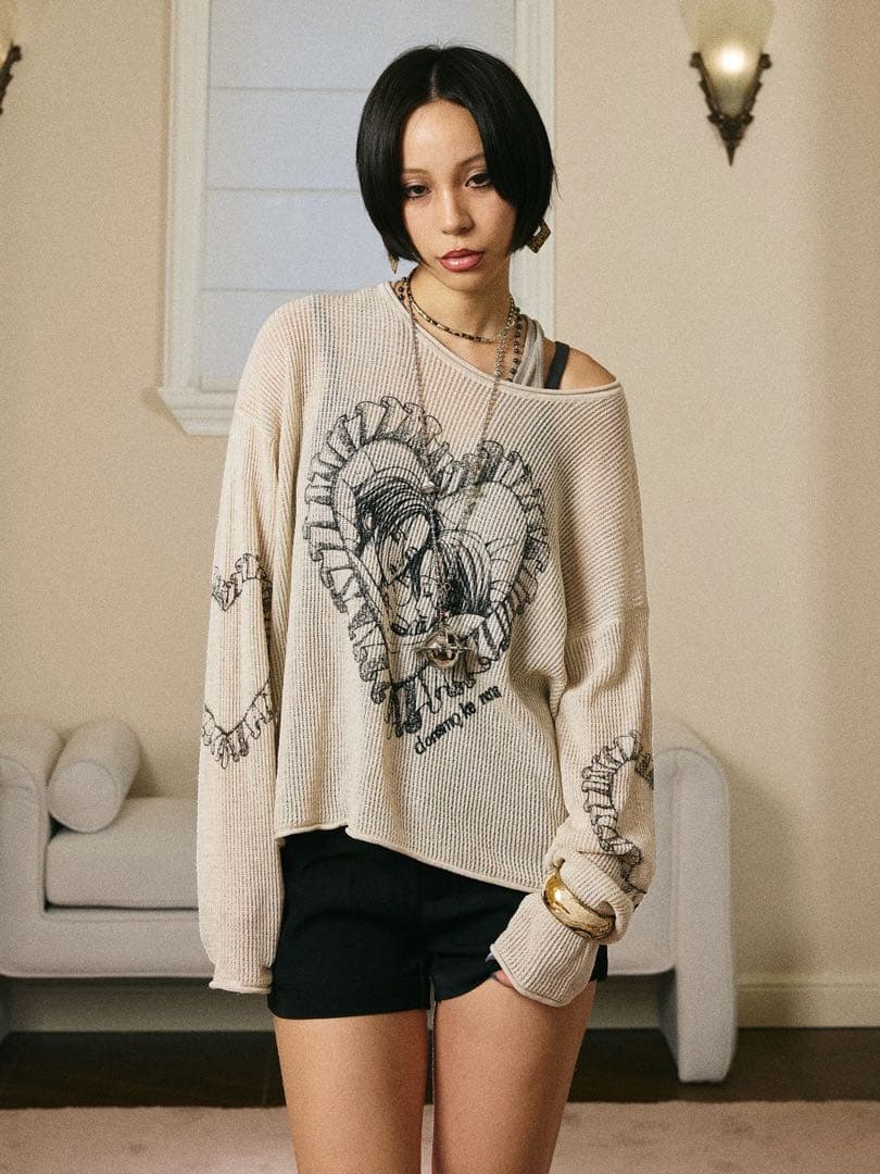 DONSMOKE x NANA コラボ ナナハチ ニット 大崎ナナ 小松奈々