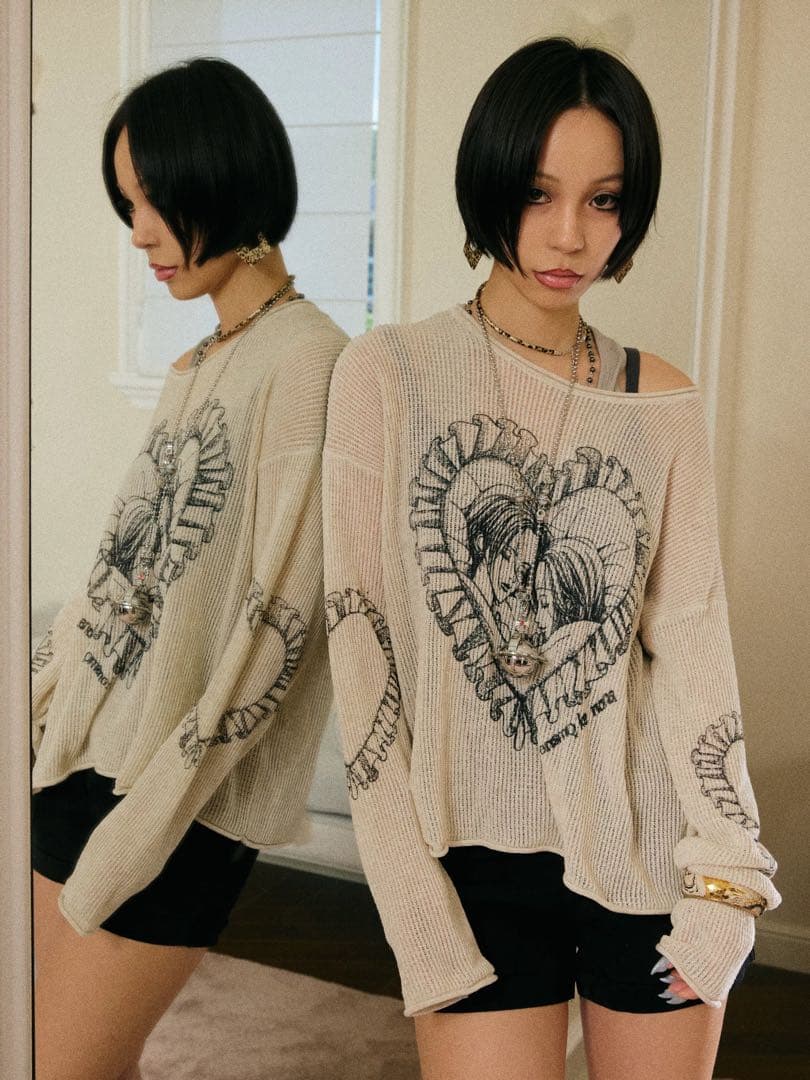 DONSMOKE x NANA コラボ ナナハチ ニット 大崎ナナ 小松奈々